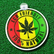 ECO FRIENDLY car indoor sign tag