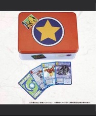 平放 數碼暴龍卡 啟人盒 啟人鐵盒 15週年 真紅蓮騎士獸 墮天地獄獸 re-81 re-82 d-ark 03 Digimon Card Game 收藏卡牌套裝