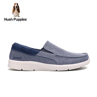 Hush Puppies_รองเท้าผู้ชาย รุ่น WATHERSMART HP IHDBB25X8 - สีดำ รองเท้าหนังแท้ รองเท้าลำลอง รองเท้าแบบสวม Men's Casual Shoes