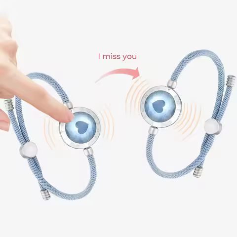 20252024 new Models TOTWOO Unique Couple's Day Gift Smart Long Distance Interactive Bracelet Couple 