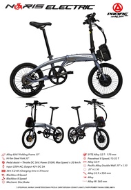 Sepeda Lipat Listrik Pacific Noris Electric 20 Inch