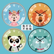 jam dinding jam dinding besar Jam bunyi [12 inci 30CM] Jam dinding jam kanak-kanak kartun kanak-kana