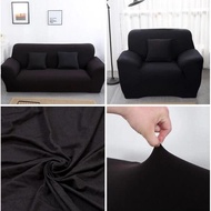 Elastic Sofa Cover Seater Stretchable Protector Couch Slip Cushion Single Double Triple Seat Sarung 
