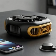 Memo CX12 Magnetic Game Cooler with Semiconductor Cooling, Battery-Operated Fan Radiator for iPhone/