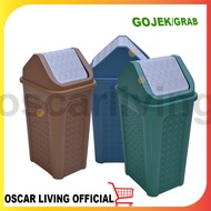 CLUB DBR 15 L CLOSED PLASTIC TRASH CAN RANDOM COLOR TRASH CAN/