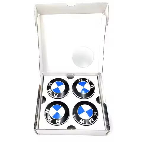 4Pcs 68mm/56mm BMW Floating Wheel Center Cap for E9Q E91 E92 E93 F30 F10 F11 F04 E84 E83 F25 E70 Car
