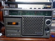 SONY CF270S 收音機正常 Cassette未能用須換belt