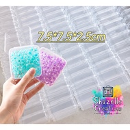 Clear Square Storage Box – 7.5 x 7.5 x 2.5cm