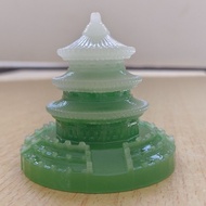 Temple of Heaven Historical Building Model Fish Tank Decoration Antique Desktop Decoration