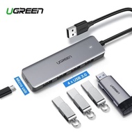 UGREEN - UGREEN USB CONVERTER + TYPE C HUB 4 PORT