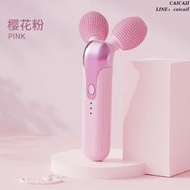 電動滾輪瘦臉儀臉部按摩器提拉緊致雙下巴V臉面部美容儀微電流