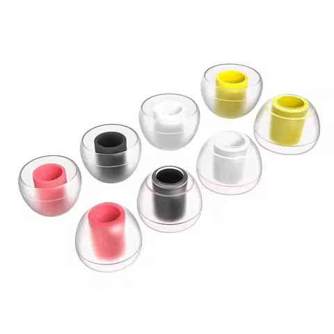 KBEAR 07 Silicone Upgrade Headphone Eartips 1pair(2pcs) 5pairs(10pcs) Noise Isolating With S M M- L 