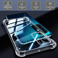 Huawei P20 P20 Pro P30 P30 Pro P40 P40 Pro Plus Pro+ Transparent Crystal Clear Case Cover Casing