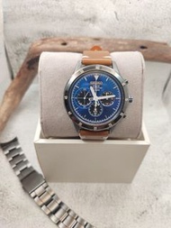 原 $14,000 湛藍 光動能 Seiko 精工 藍寶石 10BAR 全新真皮錶帶 太陽能 競速 二手 男錶 愛錶領養小舖
