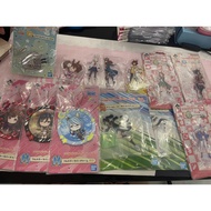 Uma Musume Pretty Derby Ichiban Kuji Acrylic Stand and Ganci Oguri Cap Kitasan Black Tamamo Cross Bi