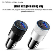 【BRSG】 66W USB Car Charger Type C Fast Charging Phone Adapter For  Huawei PD Phone Charger Car Adapt