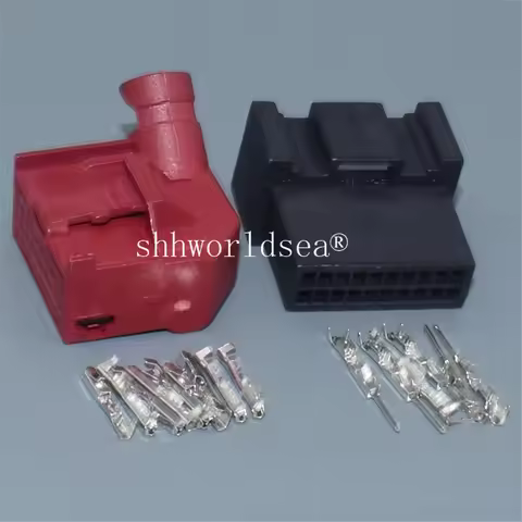 Shhworldsea 1Sets 20 Pin 8E0972420 1534095-1 1534102-1 Car Gateway CANBus Wire Plug Auto Cable Socke