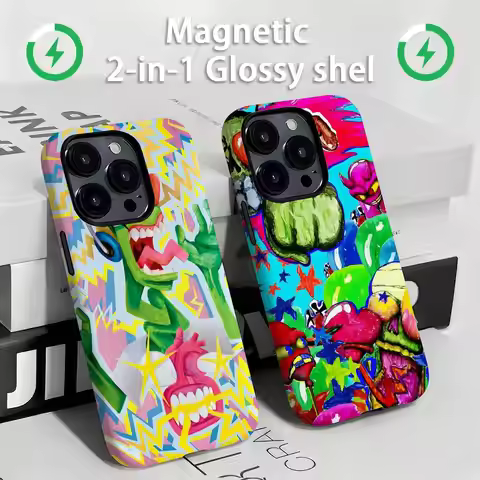 Rap P-PrettifunES Music Album FunHouse Phone Case Magnetic 2-in-1 Glossy shell For iPhone17 16e 16 1