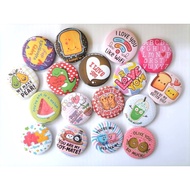 PIN BADGE: VALENTINES BADGE