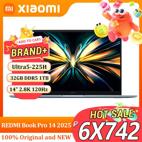 Xiaomi REDMI Book Pro 14 2025 Ultra5-225H/Ultra7-255H 32GB +1TB 14inch 2.8K 120Hz
