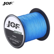 JOF 300M 500M 1000M Strand Japan Super Strong PE Braided Fishing Line Multifilament Braid Thread 20