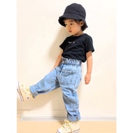 New Agnes B Small Letters Round Neck Cotton Children's Short-sleeved T-shirt Children's Clothing