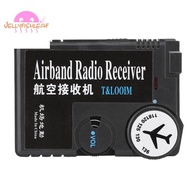 118-136MHz Airband Radio Receiver High Sensitivity Air-to-Ground Aeronautical Band Receptor Digital 