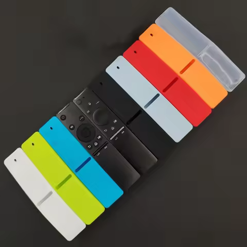 1pcs Remote Control Silicone Protective Cover Case Silicone Cover for Samsung Smart TV Voice Version