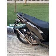 Saleba/ Exhaust Type V2 Stainless Titan Original Wolfgang Exhaust for vario, aerox, nmax Motorcycles