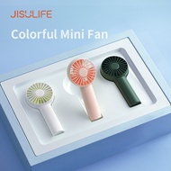 JISULIFE Mini Fan 2000 mAh Battery Portable Small USB Rechargeable Handheld Fans