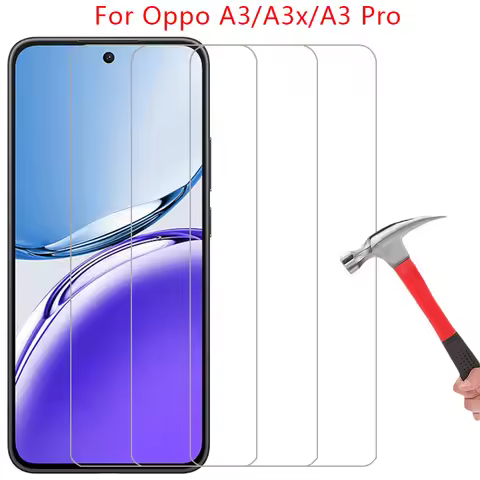 screen protector for oppo a3 pro a3x 5g protective tempered glass on oppoa3 oppoa3x a 3 x 3x 3a a3pr