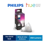 (2022) Philips Hue White and Color Ambiance 5.7W GU10 Smart Bulb Bluetooth 350 Lumens