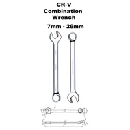 Combination Wrench / Combination Spanner / Spanar Size 7MM to 26MM