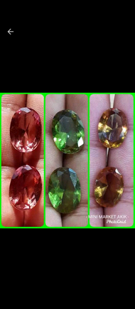 Batu  Berubah warna permata ZULTANITE TURKEY bisa berubah warna di setiap pencahayaan berbeda di lua