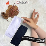 Kakamu Handsocks Short Sleeve Cuffs 3/4 Without Fingers
