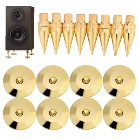 Copper Speaker Spike Gold Speaker Spikes Copper Copper Isolation Stand Speaker Amplifier Holder Spea