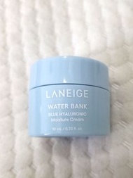 Laneige water bank blue hyaluronic mousture cream 水庫補濕微質酸補濕乳霜 10ml
