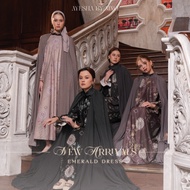 AYESHA - Elared Dress Raya Collection Series Premium Motif Gamis