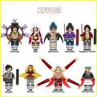 SY2 Demon Slayer Minifigure Daki Giyuutarou Kokushibo Douma Hantengu Figure Dolls Building Blocks Ac