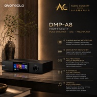 EverSolo DMP-A8 Music Streamer /DAP /DAC And Preamp (Black)