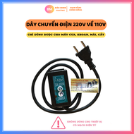 Bộ đổi nguồn 220v sang 110v 100v chỉ dùng được cho máy khoan mài cắt công suất dưới 1000w | Chuyển đ