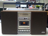 Sony CFS-V980 Boombox Cassette Player 新力高階木紋卡式收音機