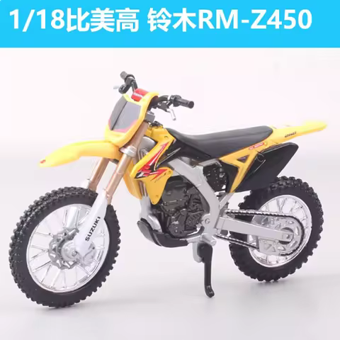 1/18 CRF 450R/RMZ450 Motorcycle Model desktop decoration Scene simulation Adult gift Hobby & Toys