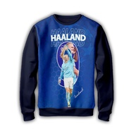 V8 Cute 3D Printed Haaland Kids Football Sweater for Ages 1-12 Years