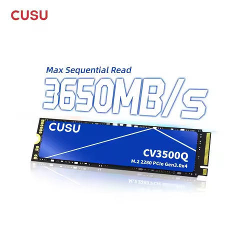 CUSU NVMe SSD M2 for Laptop SSD Disk M.2 2280 PCIe3.0 SSD 256GB 512GB 1TB 2TB Hard Drive Solid State