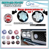 Universal JAF Japan Automobile Federation Front Grill Badge Car JDM Emblem JAF DAIHATSU  Kancil Mira