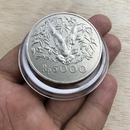 Koin Kuno 5000 Rupiah Orang Utan 1974 Luster Detail Original