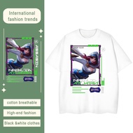 Mobile Legends Fashion Designer T Shirts Men New 1 Skull Clothings Breathable Cotton T-Shirt