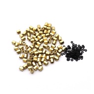 10Pcs printhead damper connector Copper Nut with rubber O ring 3*2mm 4*3mm for Epson /Roland/Mutoh/M