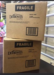 Dr. Brown's Natural Flow 玻璃奶瓶三入裝